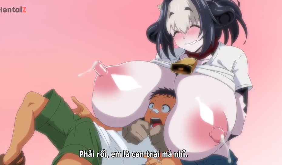 Chị gái vú bò và em trai khát sữa hentai vietsub